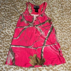 Hot Pink RealTree Tank